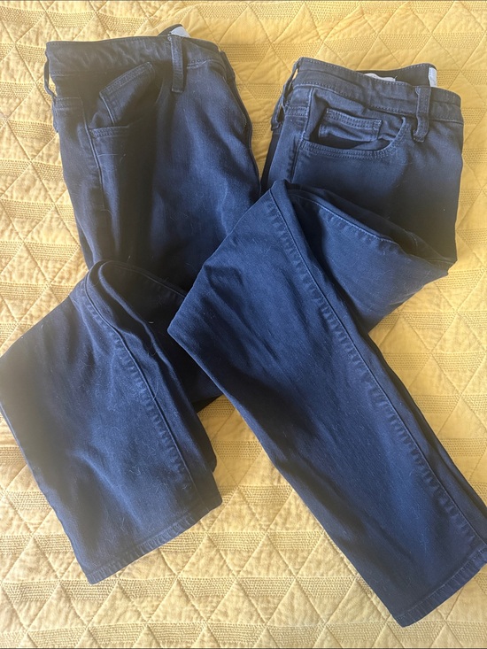 Universal Thread Denim - Universal Thread Women's Straight Leg Jeans in black (two pairs)